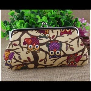 Owl Coin Purse, Brand New